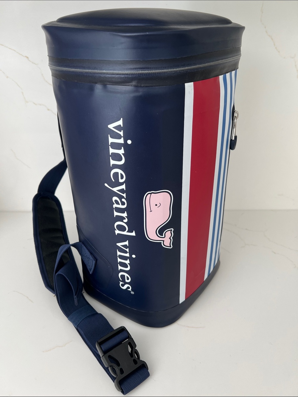 Vineyard Vines x Target Navy Blue Cooler